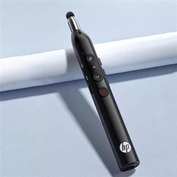 HP 惠普 SS232 無線觸控伸縮簡報筆 (紅光充電版）黑色