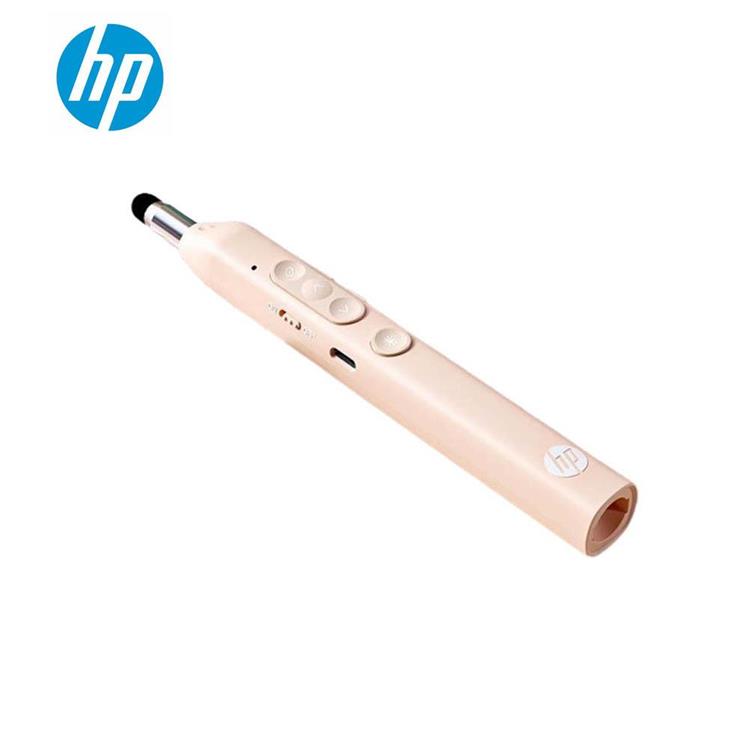 HP 惠普 SS232 無線觸控伸縮簡報筆 (紅光充電版）奶茶色 - 奶茶色
