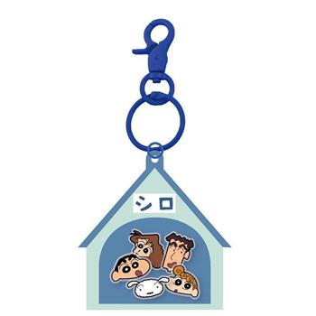 蠟筆小新造型悠遊卡-搖搖壓克力(一家人) 【受託代銷】