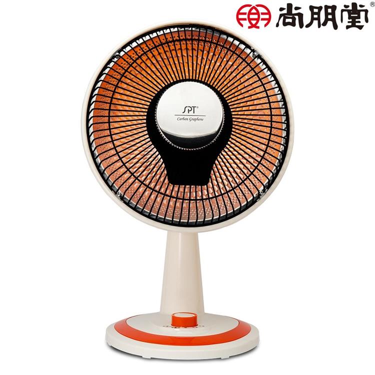 尚朋堂 30cm 碳素石墨烯擺頭定時電暖器 SH-6024S