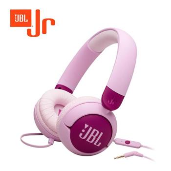 【JBL】Junior 320 兒童有線耳罩耳機(紫)