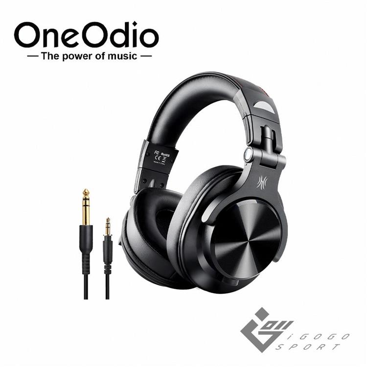 OneOdio A70 DJ無線藍牙監聽耳機 - 黑色