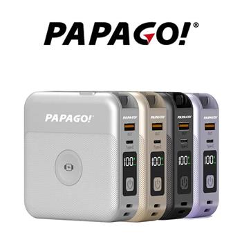 Papago 第三代10000 mAh功能無線充行動電源BS-WL720
