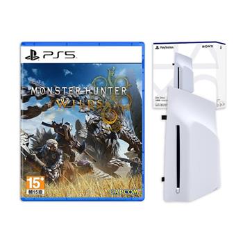 SONY 索尼 PS5 Slim數位版主機 專用 Ultra HD Blu-ray 光碟機 周邊 配件 日本公司貨（+PS5魔物獵人荒野）