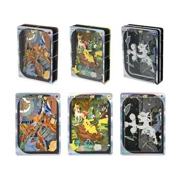 Pokemon寶可夢中心 寶可夢集換式卡牌 PTCG Pocket 紙雕劇場 皮卡丘 噴火龍 超夢 ex 周邊（三選一）