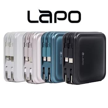 LaPO WT-08P 11200mAh 自帶線快充無線充行動電源(支援Apple Watch)