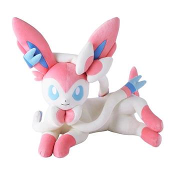 【預購2026年3月下旬】Pokemon寶可夢中心 等身大 趴姿布偶 伊布家族 仙子伊布 玩偶 娃娃（日本進口）