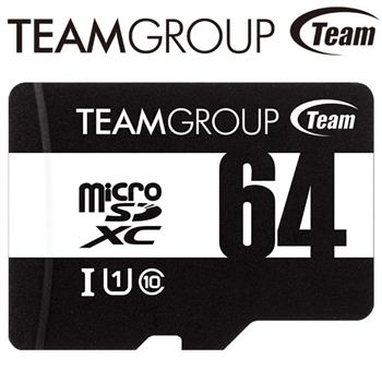 Team 十銓 ELITE Micro SDXC  64GB UHS-I U1 C10 記憶卡(含轉卡)