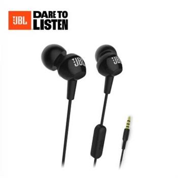 【JBL】C150SI 入耳式耳機(黑)