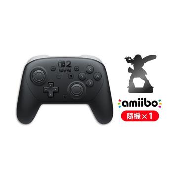任天堂 NS2 Switch 2 Pro 控制器 手把 原廠周邊 配件（+amiibo隨機1隻）
