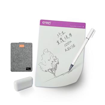【Green Board】8.5吋磁性電紙板+保護套組-粉色 0.6mm 超薄 軟性電子紙 可重覆書寫 磁吸 局部修正 輕薄便利 【Green Board】8.5吋磁性電紙板+保護套組-粉色 0.6mm 超薄 軟性電子紙 可重覆書寫 磁吸 局部修正 輕薄便利