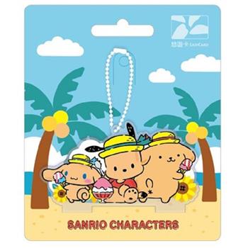 三麗鷗壓克力烤焦系列造型悠遊卡-焦糖男孩【受託代銷】