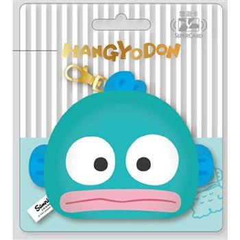三麗鷗大臉娃娃Supercard拉繩造型悠遊卡-人魚漢頓【受託代銷】