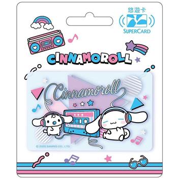 三麗鷗街頭音樂SUPERCARD悠遊卡-大耳狗(透明)  【受託代銷】