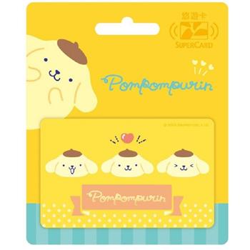 布丁狗Supercard悠遊卡-布丁3連拍【受託代銷】