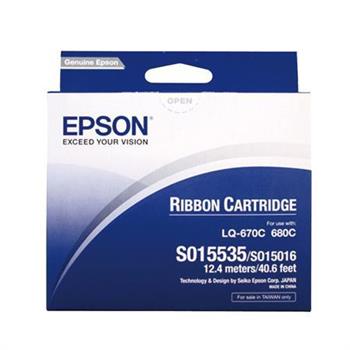 EPSON 原廠色帶S015535(黑色)