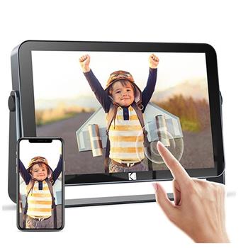 【Kodak】柯達 RWF-109V 智能數位電子雲相框-可調式立架+角度可調款(官方直營)