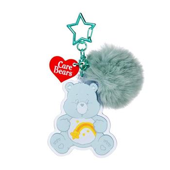 Care Bears毛球造型悠遊卡-Wish Bear(藍綠)(裁型)【受託代銷】