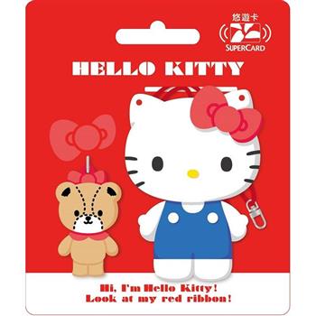 三麗鷗龐大SUPERCARD造型悠遊卡-Hello Kitty【受託代銷】