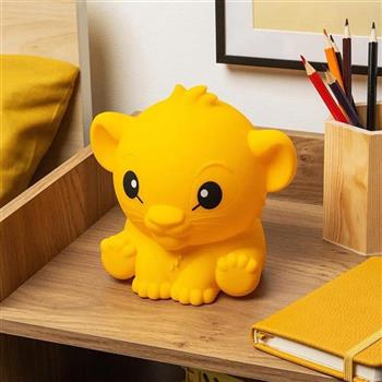 Disney 迪士尼 辛巴造型 矽膠拍拍小夜燈