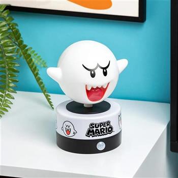Nintendo 任天堂 超級瑪利歐 害羞幽靈造型 感應小夜燈