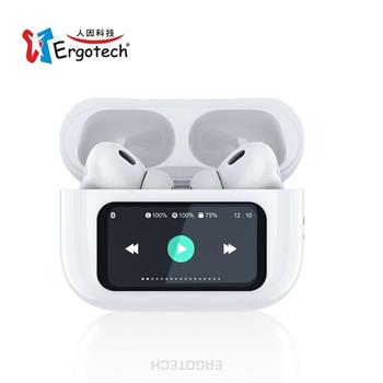 Ergotech 人因 BW80W彩色觸控螢幕ANC降噪藍牙耳機