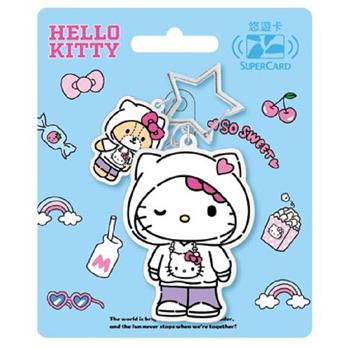 Hello Kitty Pop style Supercard造型悠遊卡-男孩風【受託代銷】