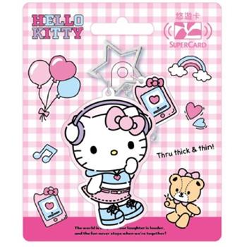 Hello Kitty Pop style Supercard造型悠遊卡-K-Pop風【受託代銷】