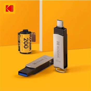 柯達KODAK K273 64GB 雙接口Type-C 3.2 雙用途2合1隨身碟