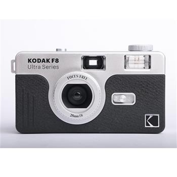 【Kodak 柯達】復古底片相機 Ultra F8 底片相機-軍艦黑