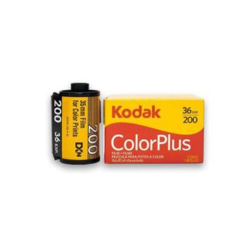 【Kodak 柯達】Kodak柯達底片 ColorPlus 200 135底片 36張 底片 彩色負片-(一入組)
