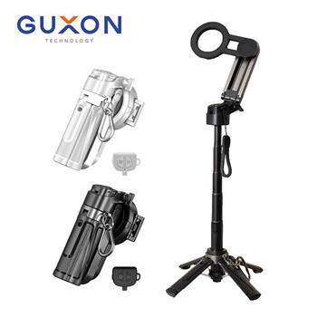 【GUXON古尚】口袋拍迷你藍牙磁吸自拍架 變焦款