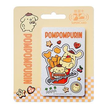 三麗鷗Retro Bites系列SuperCard悠遊卡-布丁狗黃金薯趣【受託代銷】