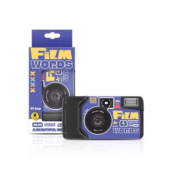 【LFANI 樂斐】FILM WORDS 底片星球 翻玩系列彩色27張一次性閃光即可拍相機