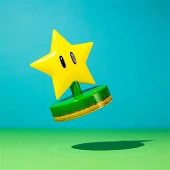 【Paladone UK】Nintendo 任天堂 超級瑪利歐 無敵星星造型 ICON小夜燈