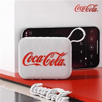 【Coca-Cola 可口可樂】可掛提帶便攜式迷你小型藍芽音響-T21