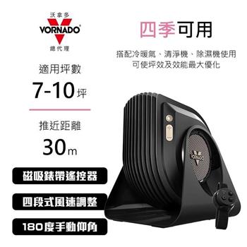 【VORNADO 沃拿多】7-10坪適用 破風渦流空氣循環扇 (FLYMAX-TW)