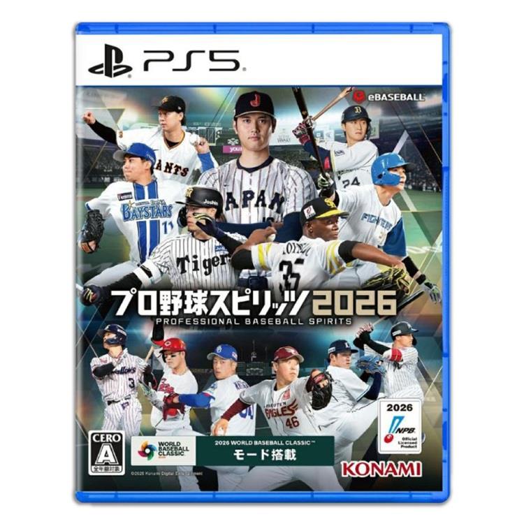 【預購7/16發售】PS5 職棒野球魂 2026 棒球（中日英文版）