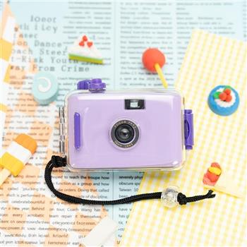 【LFANI樂斐相機】繽紛糖果防水LOMO底片相機-紫色