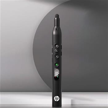 【HP 惠普】SS251P 多功能 無線觸控 伸縮簡報筆 (綠光充電版）黑