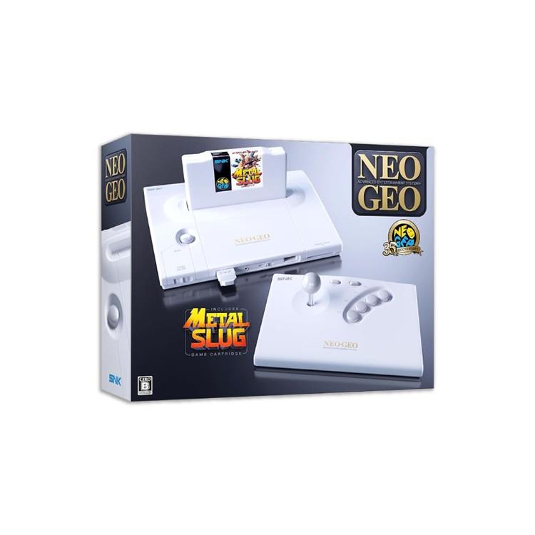 【預購11月下旬】SNK 遊戲主機 復刻版 NEOGEO AES+ 懷舊主機 日英介面 不支援中文（週年紀念版白色）
