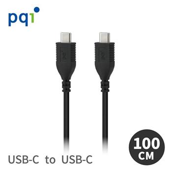 【PQI】U-Cable USB-C to USB-C 充電傳輸線100cm