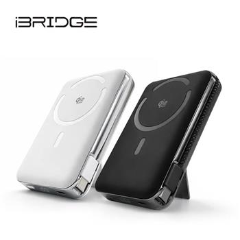 iBRIDGE 10000mAh Qi2 25W固態電池行動電源