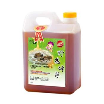 【客錸】優選台灣野花蜂蜜1800g x1【金石堂、博客來熱銷】