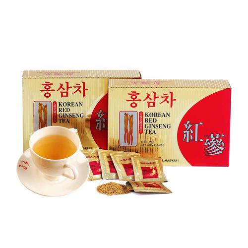 金蔘－6年根韓國高麗紅蔘茶（100包/盒，共1盒）