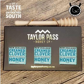 【壽滿趣－TaylorPass】乳狀三葉草蜂蜜禮盒（375gmx3瓶）【金石堂、博客來熱銷】