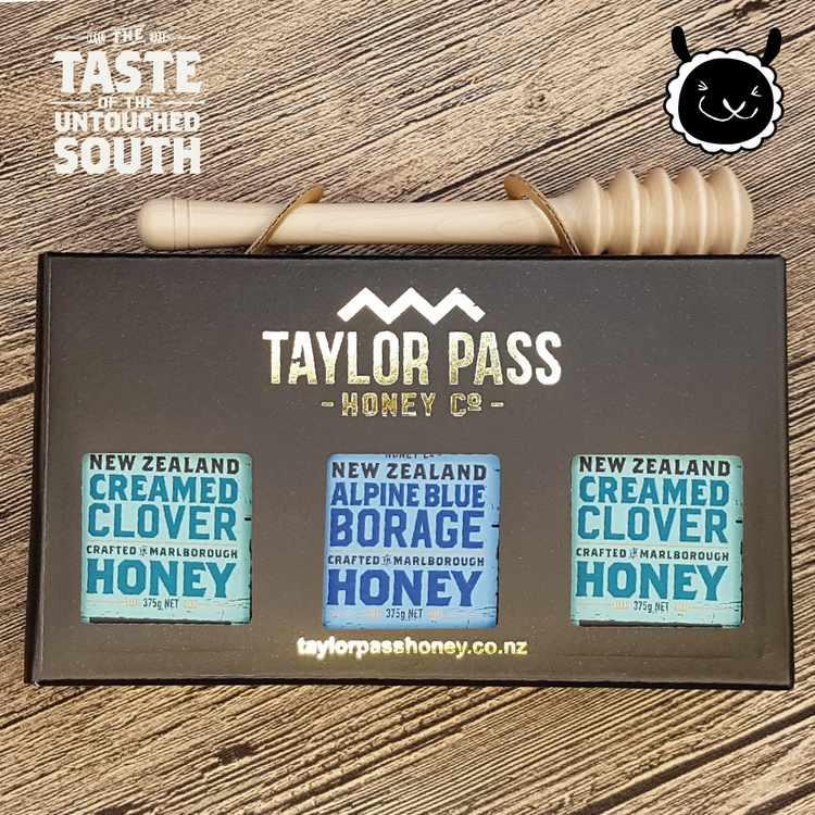 【壽滿趣－TaylorPass】混裝蜂蜜禮盒（琉璃苣x1三葉草x2）