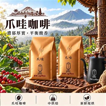 《黑開水》爪哇咖啡(450克)2入組(中)