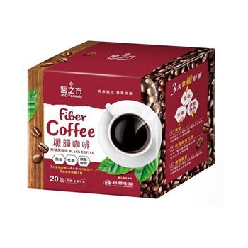 【台塑生醫】纖韻咖啡食品－炭焙黑咖啡（ 20包/盒）【金石堂、博客來熱銷】