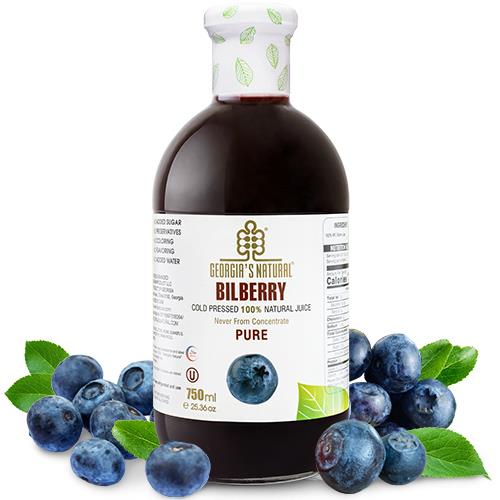 Georgia山桑子原汁（750ml/瓶） 也稱歐洲藍莓原汁 非濃縮還原果汁 x8
